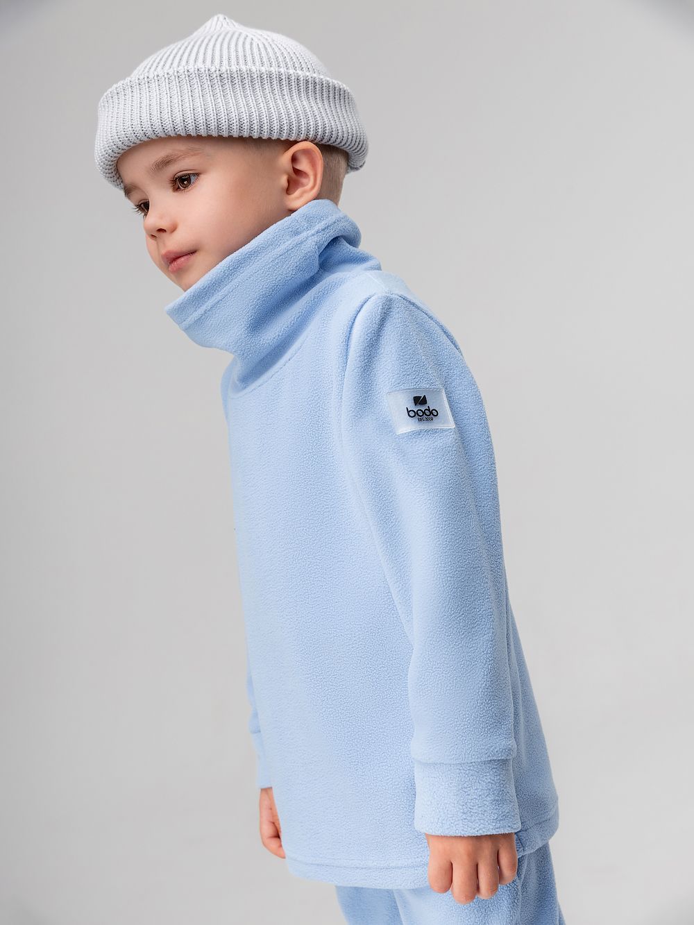 Костюм флисовый с воротником стойкой - фото 8