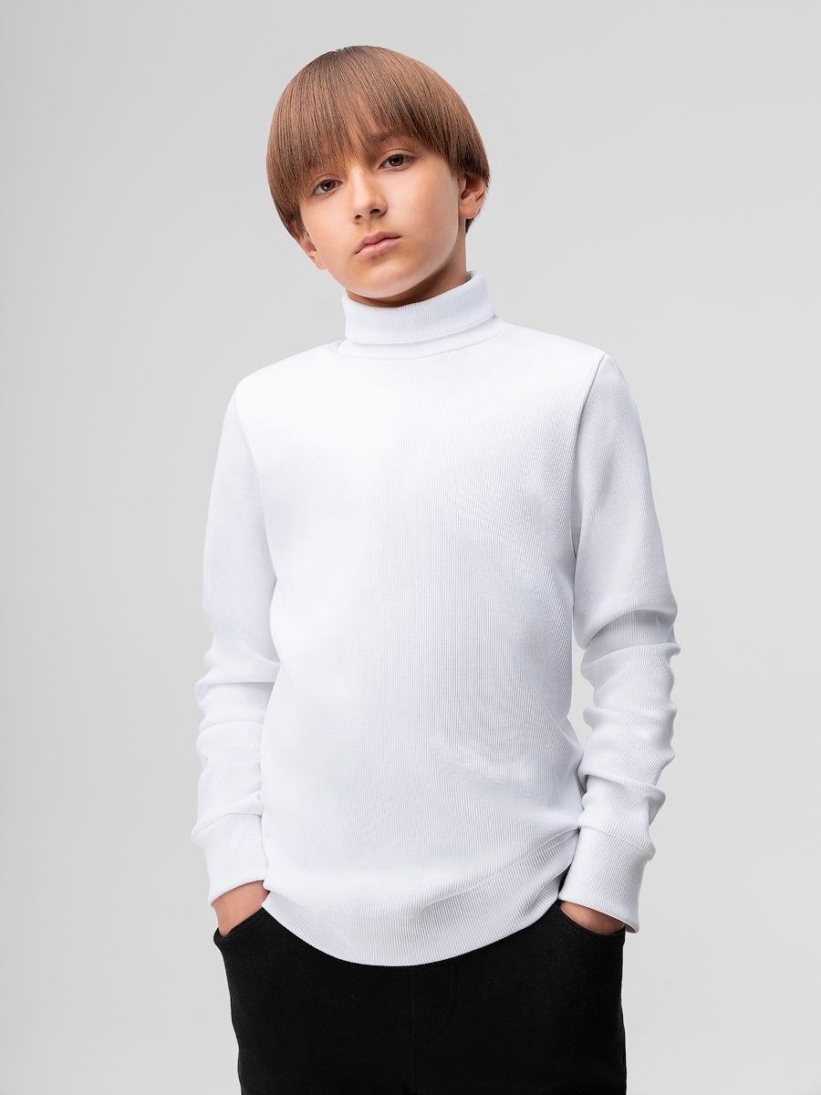 Водолазка в рубчик - фото 2