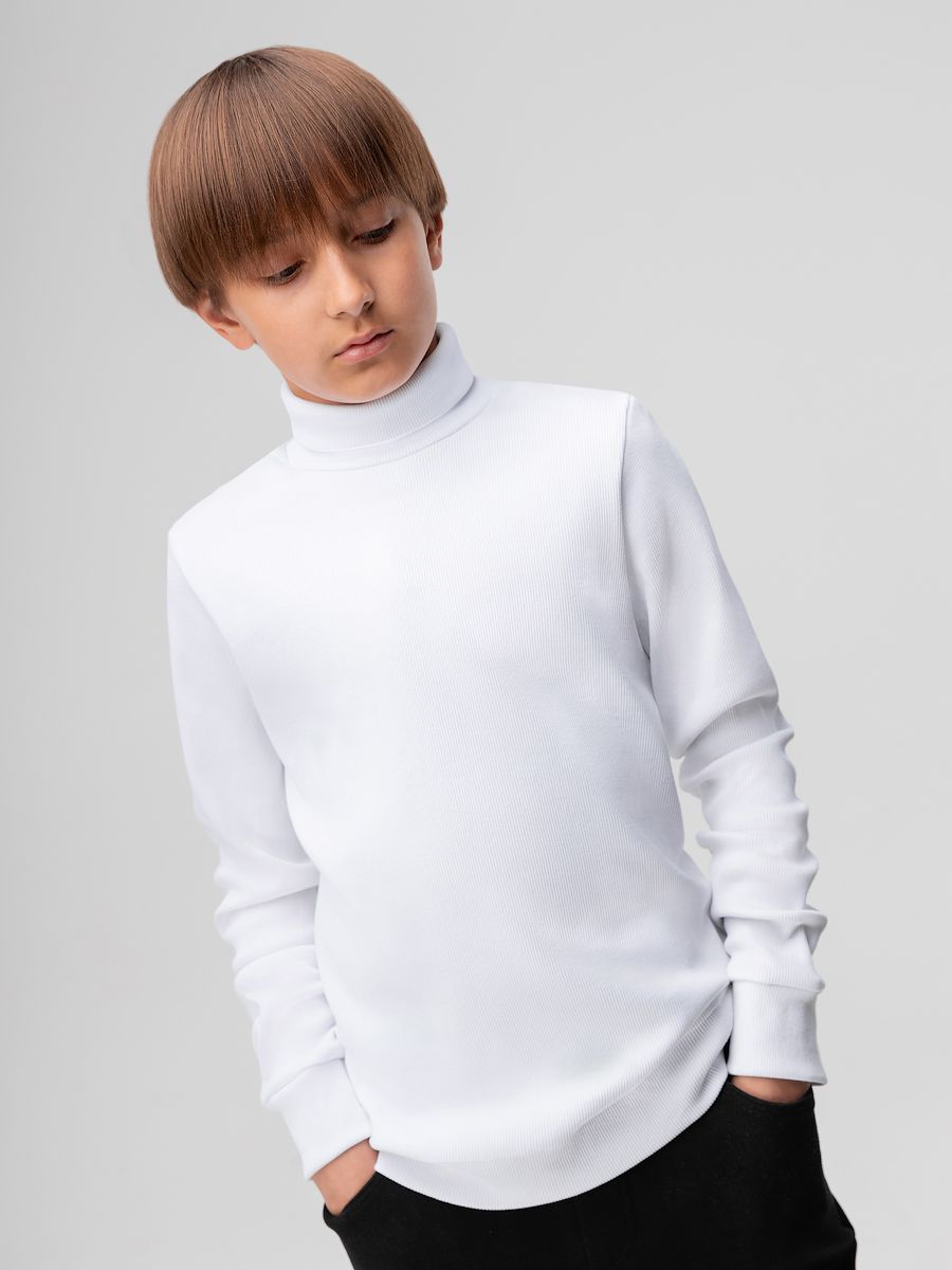 Водолазка в рубчик - фото 3