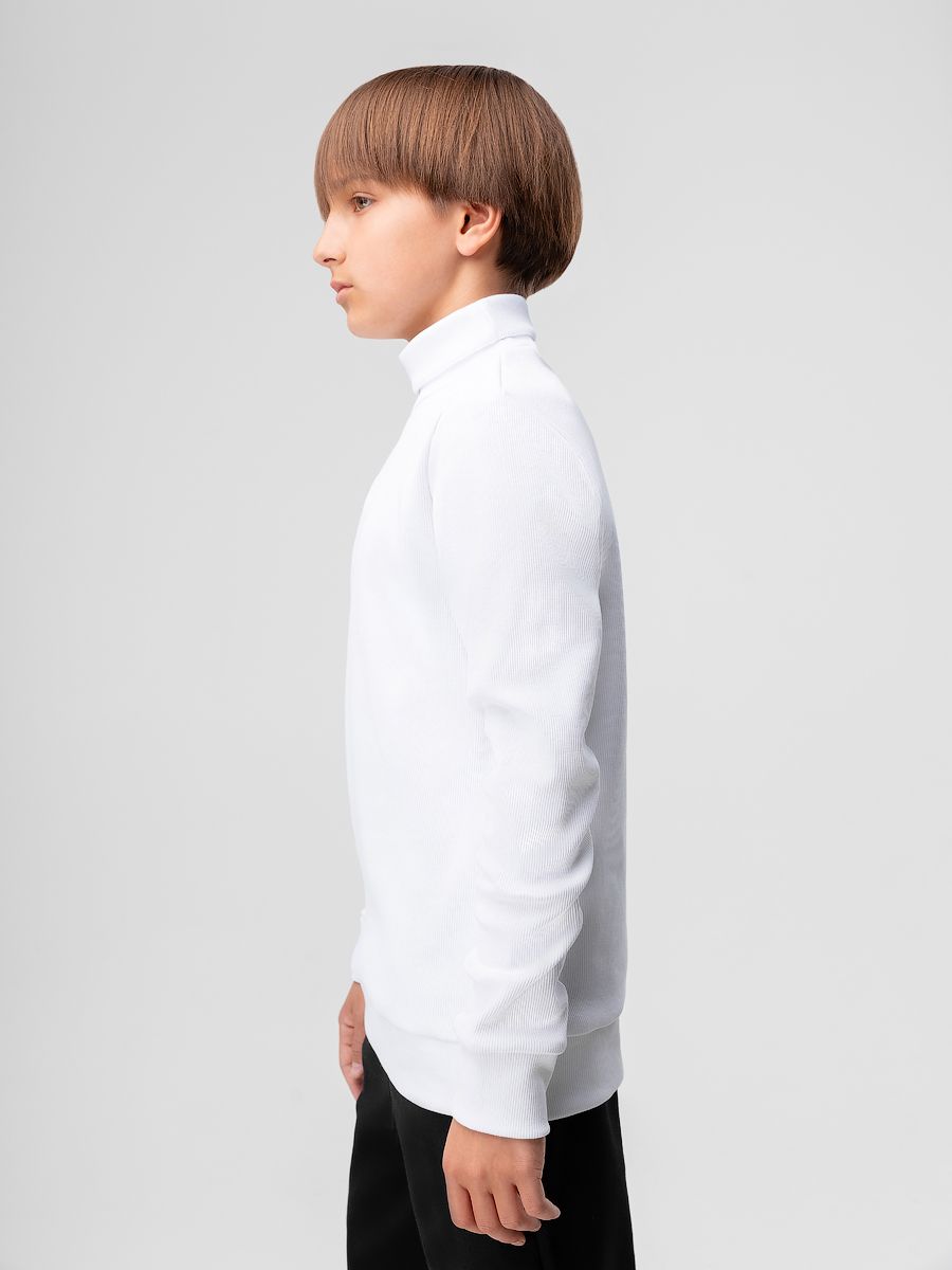 Водолазка в рубчик - фото 5