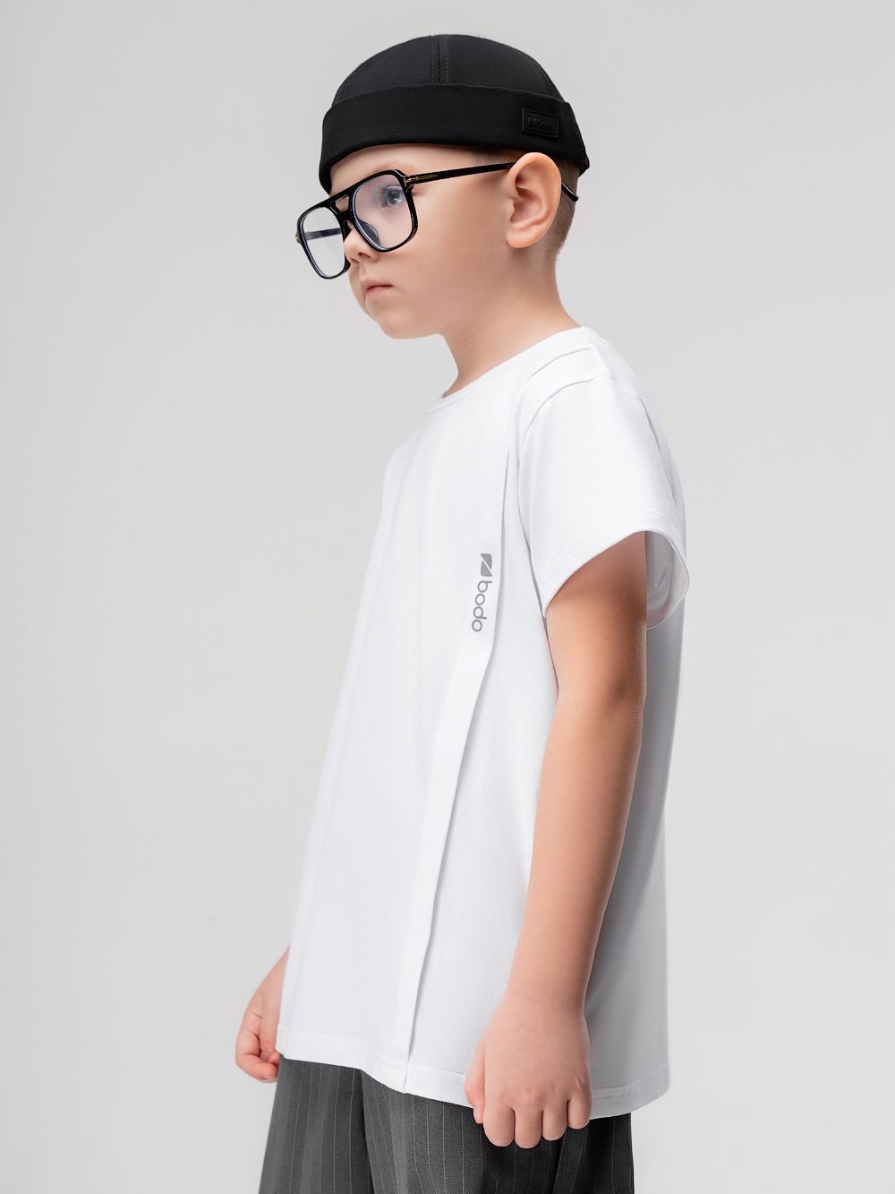 Футболка с декоративной вставкой - фото 3