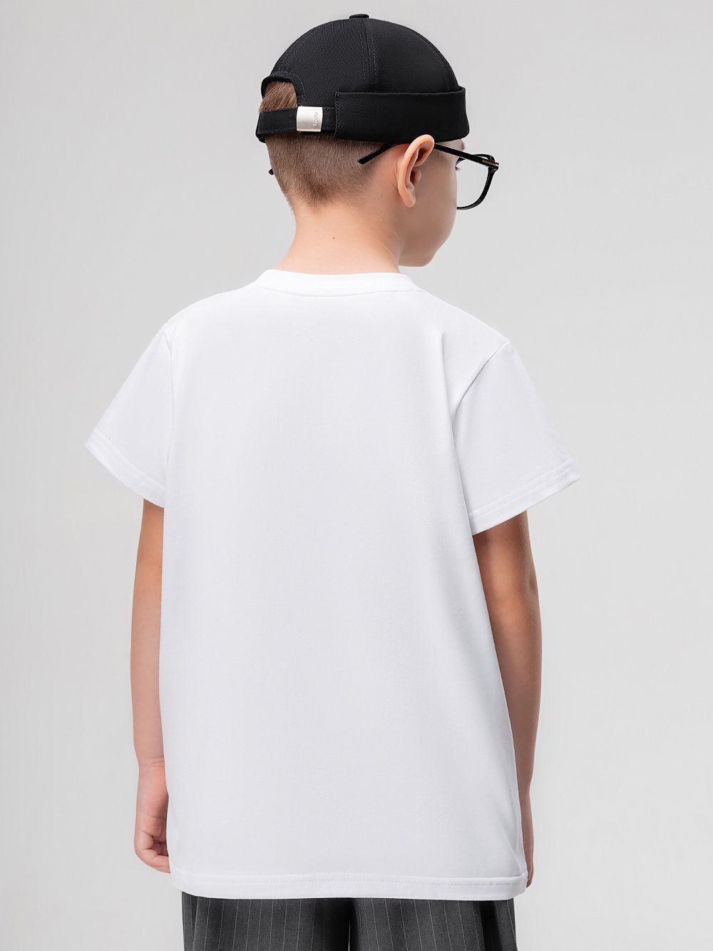 Футболка с декоративной вставкой - фото 4