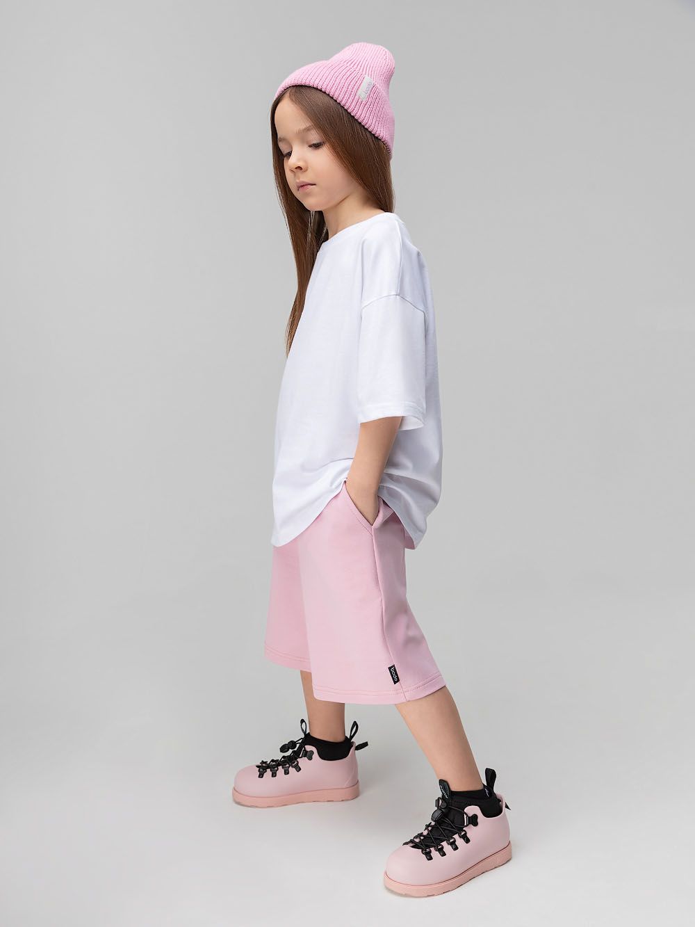 Шорты прямые с карманами - фото 2