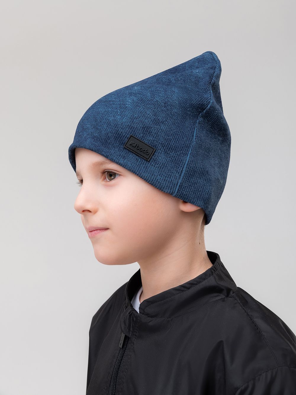 Шапка в рубчик - фото 2