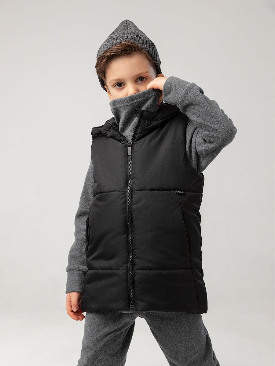 Жилет с удлиненной спинкой - фото 1