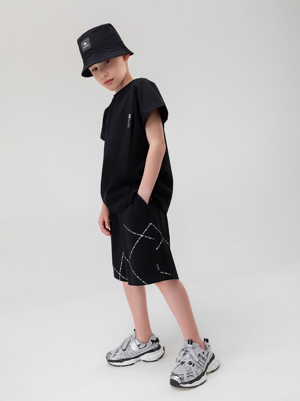 Шорты с набивкой - фото 1