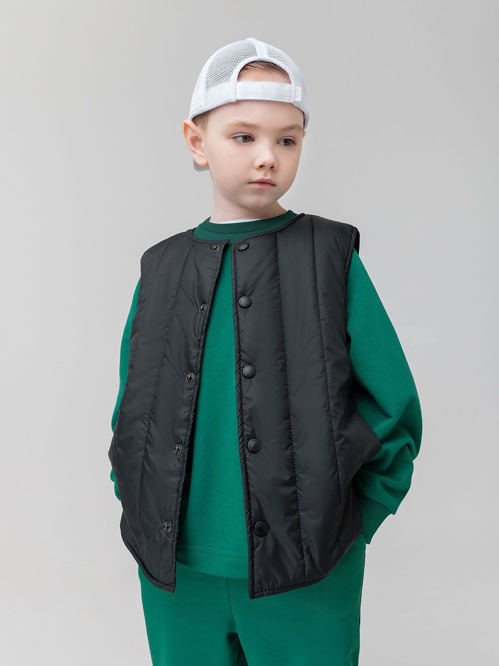 Жилет стеганный, облегченный - фото 1