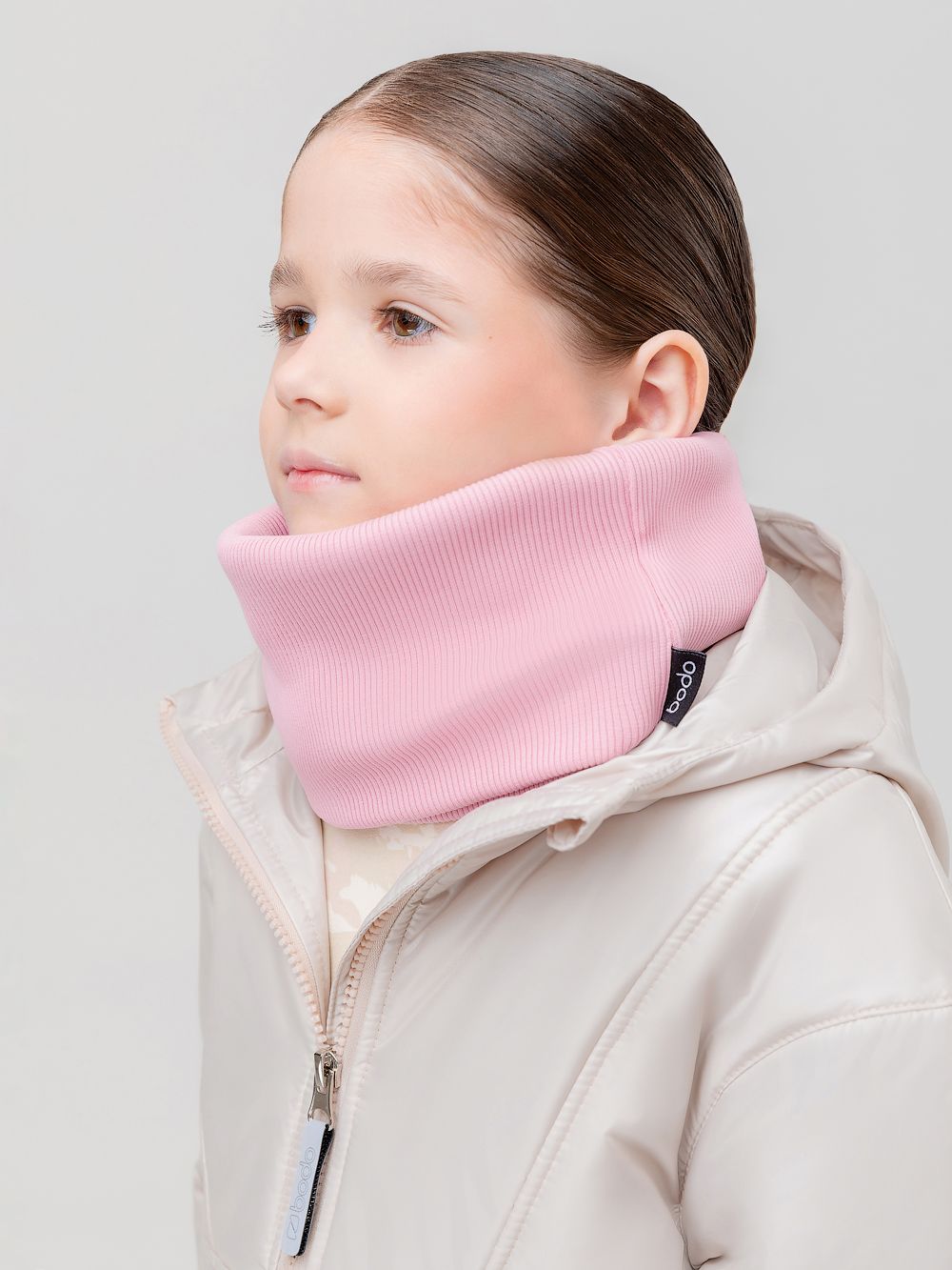 Шарф (Снуд) в рубчик - фото 2