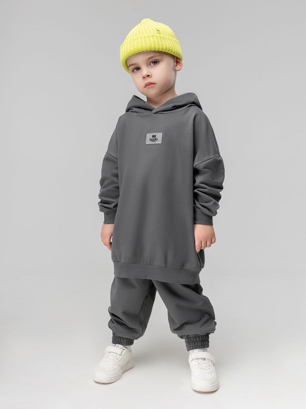 Костюм с оверсайз худи - фото 1