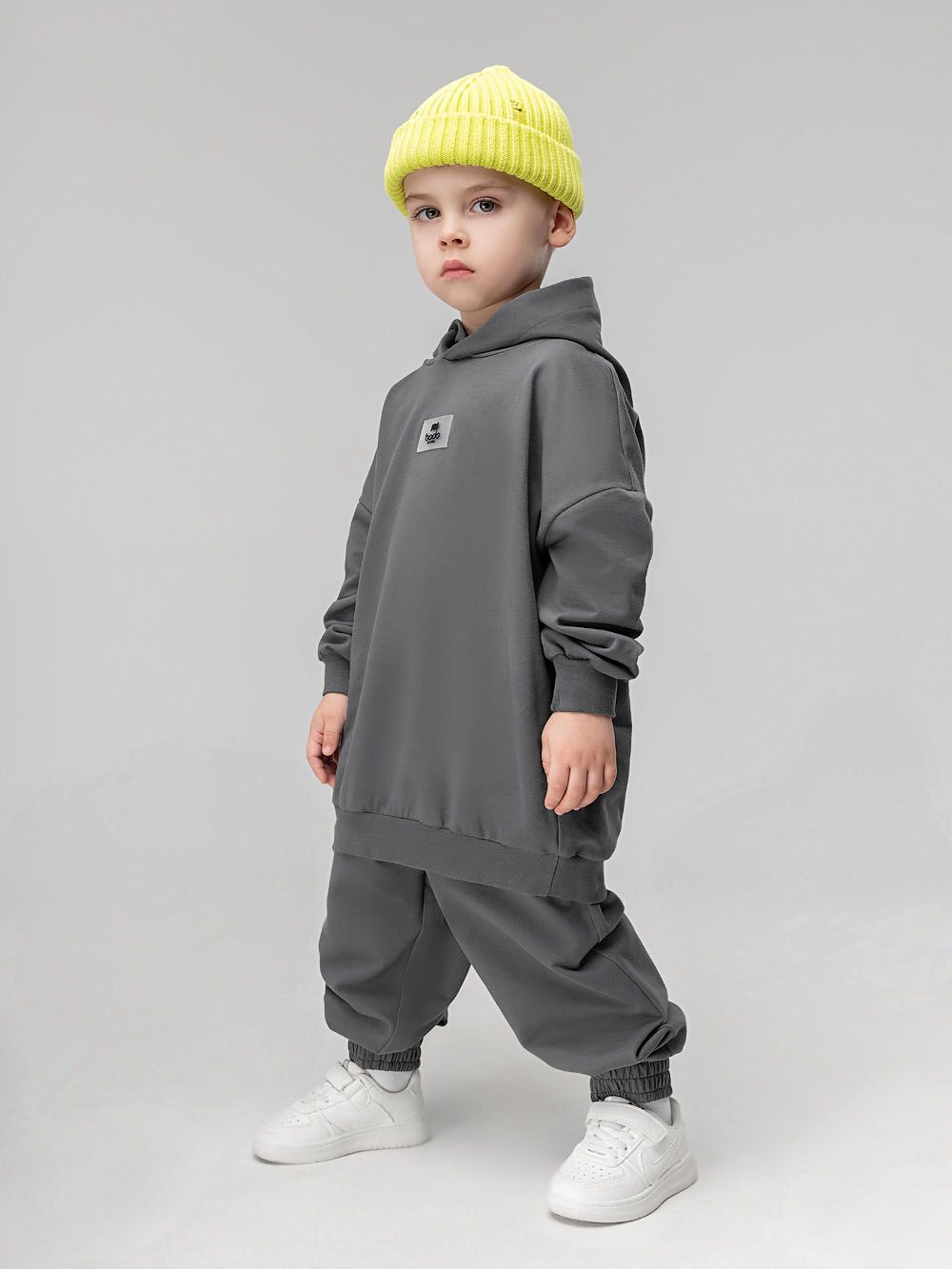 Костюм с оверсайз худи - фото 5