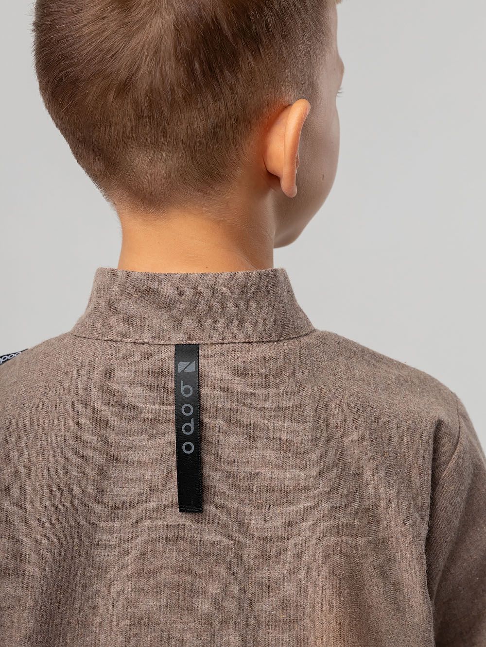 Рубашка фланелевая однотонная - фото 7