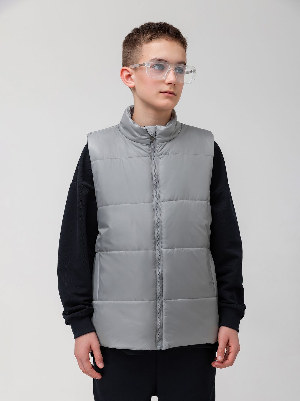 Жилет стеганый - фото 5