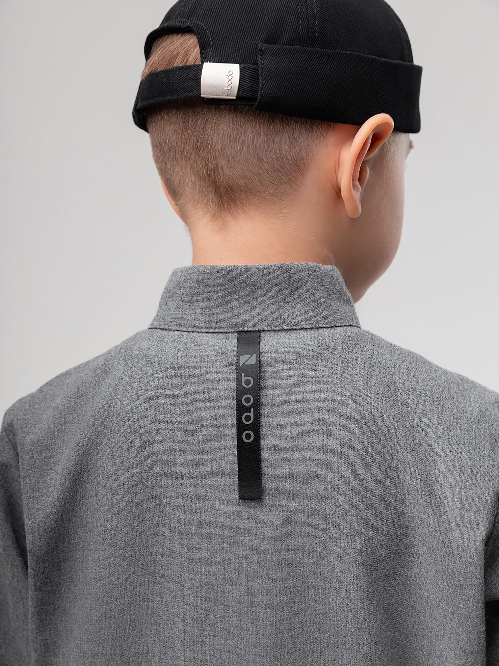 Рубашка фланелевая однотонная - фото 8